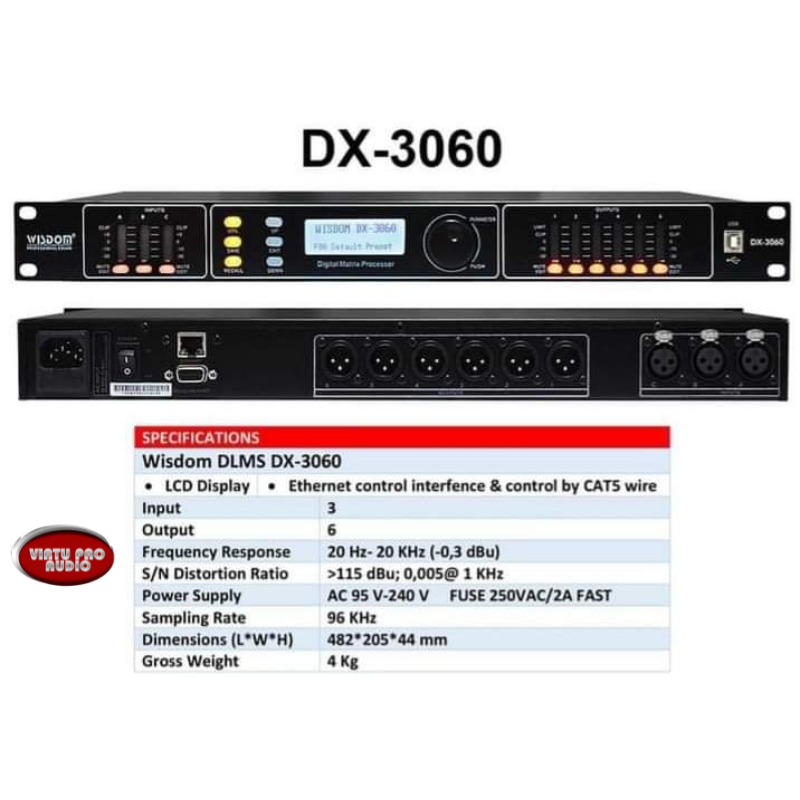 SPEAKER MANAGEMENT WISDOM DX3060 DLMS WISDOM DX 3060 ORIGINAL