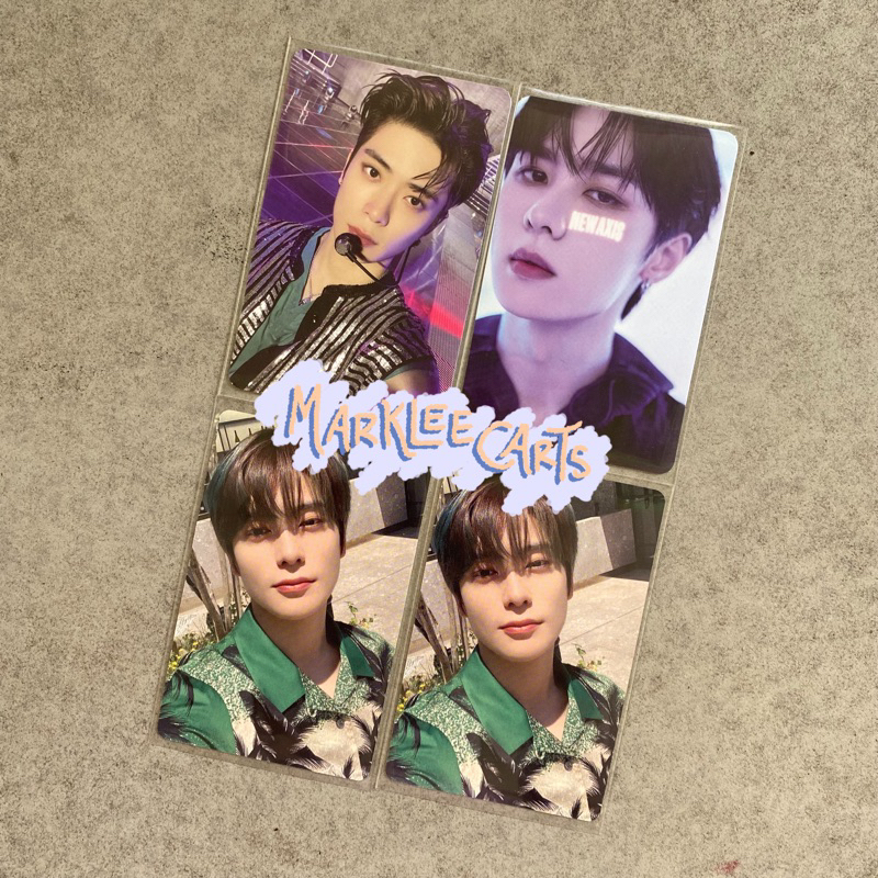 PC Photocard NCT 127 WAYV — Jaehyun dicon baju hijau ijo pantai ar smcu mic pc only Kun concept kons