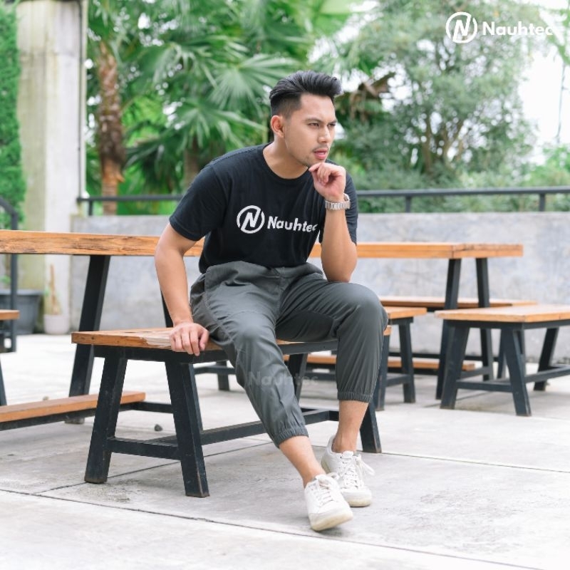 Celana Jogger Nauhtec  Celana Sirwal Jogger Nauhtec Katun Twill Stretch