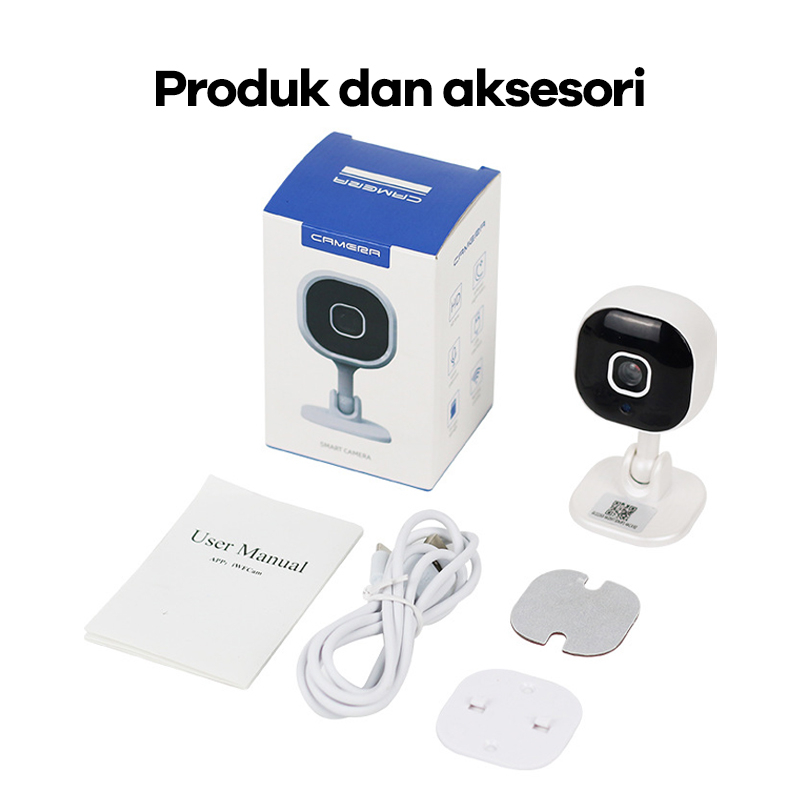 Bonkyo A3  Kamera Cctv Mini 1080p HD two-way voice Kamera Pengintai CCTV Wireles Wifi Camera - IP CAM - CCTV Penjagaan,