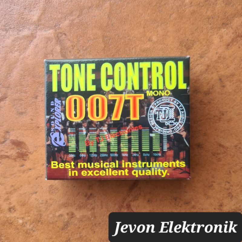 Tone Control Mono 007T TJ Audio Pro Kit Original