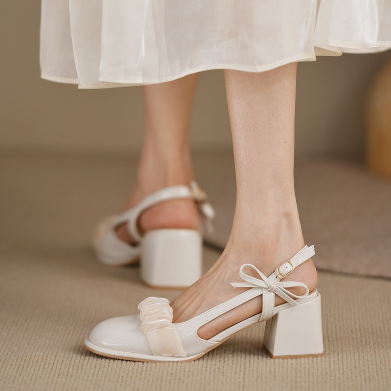 FD Marry Jane Shoes Sepatu Wanita Korean Style Tali Strap Import Kekinian KI-065