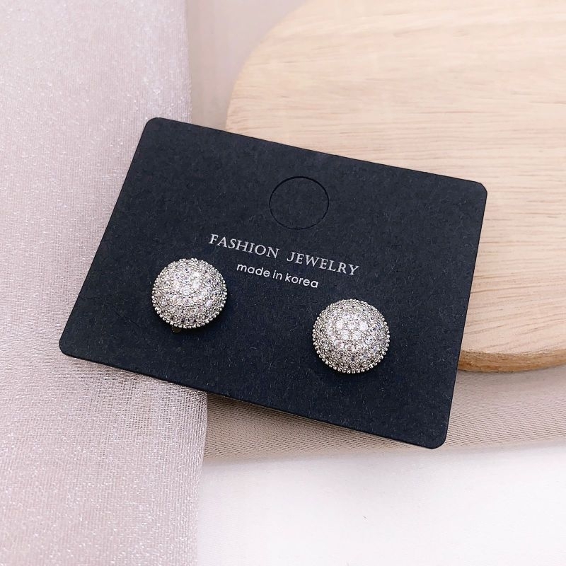 Anting Silver925 Perak Premium Quality Mata kilau Anti Karat anti alergi anting premium As01