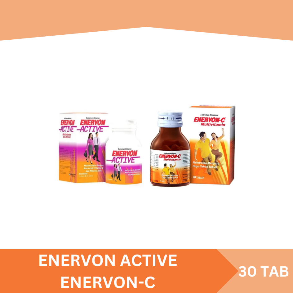 ENERVON C / ENERVON-C / ENERVON ACTIVE BOTOL 30 Kaplet