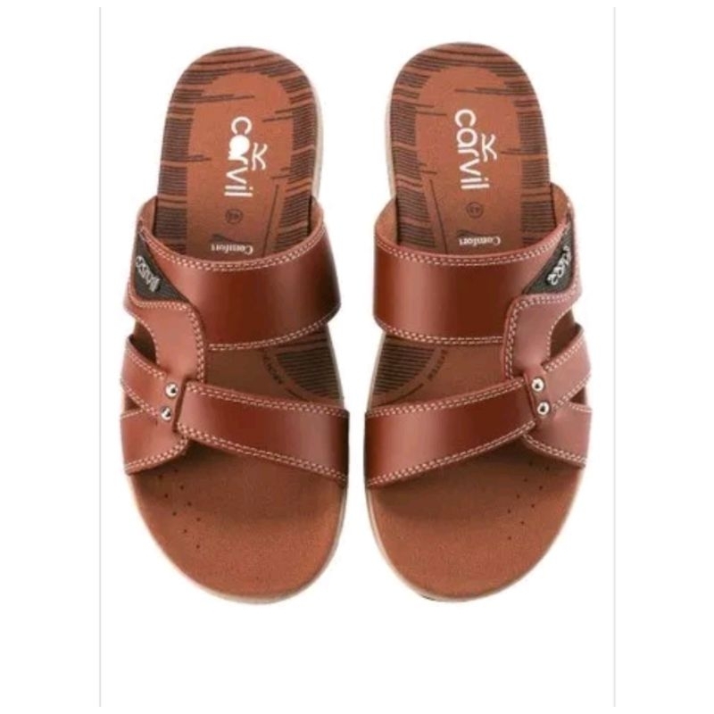 Carvil ADRIANO-03M | Sandal Casual Pria Original Carvil Empuk Tidak Licin Keren Trendy Nyaman di Kaki