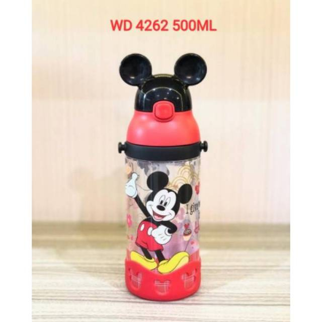 BOTOL MINUM ANAK MICKEY DAN MINNIE ORIGINAL WD4262 500ML