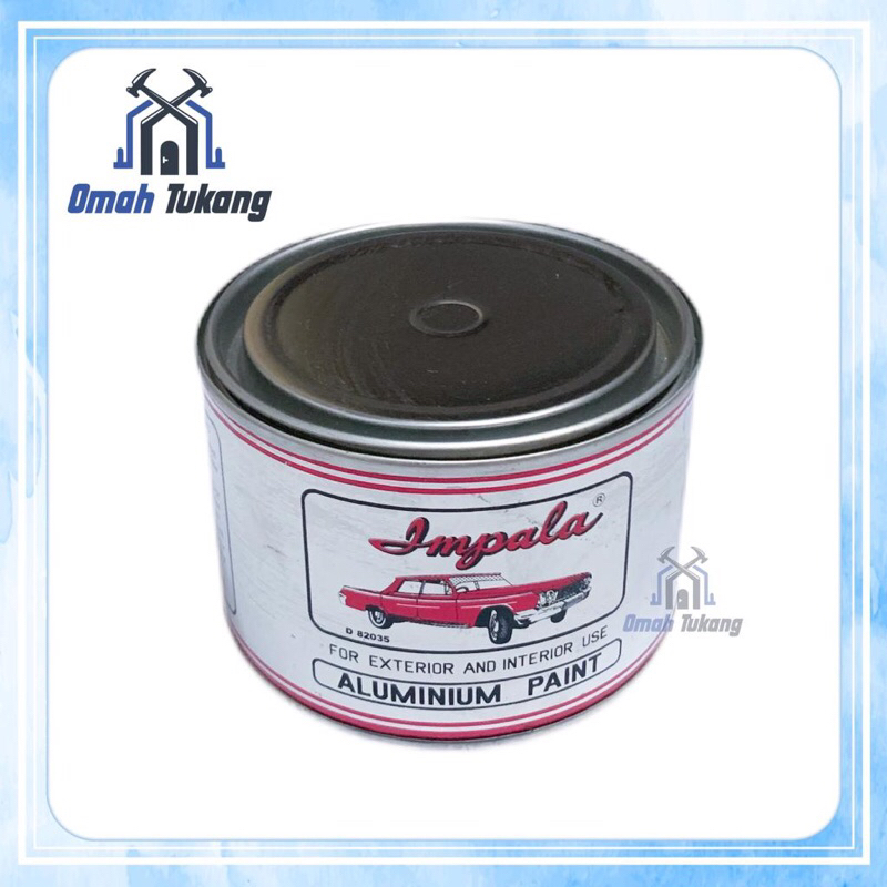 IMPALA Cat Besi 0,375 Liter / Cat Aluminium / Cat Silver / Brown Perak