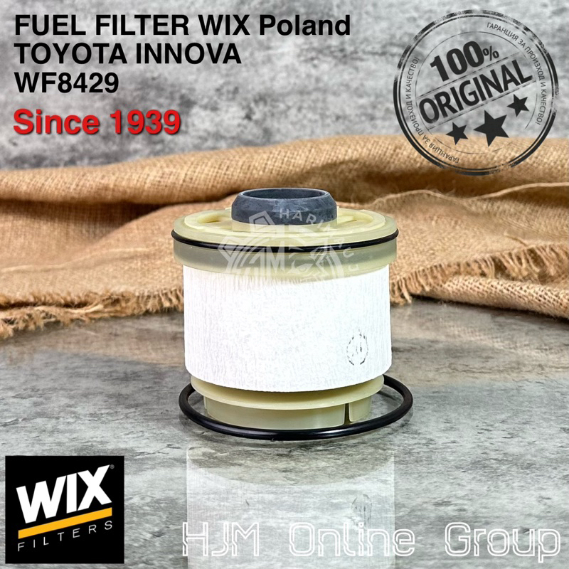 FUEL FILTER SARINGAN SOLAR INNOVA FORTUNER HILUX WIX Poland WA8429