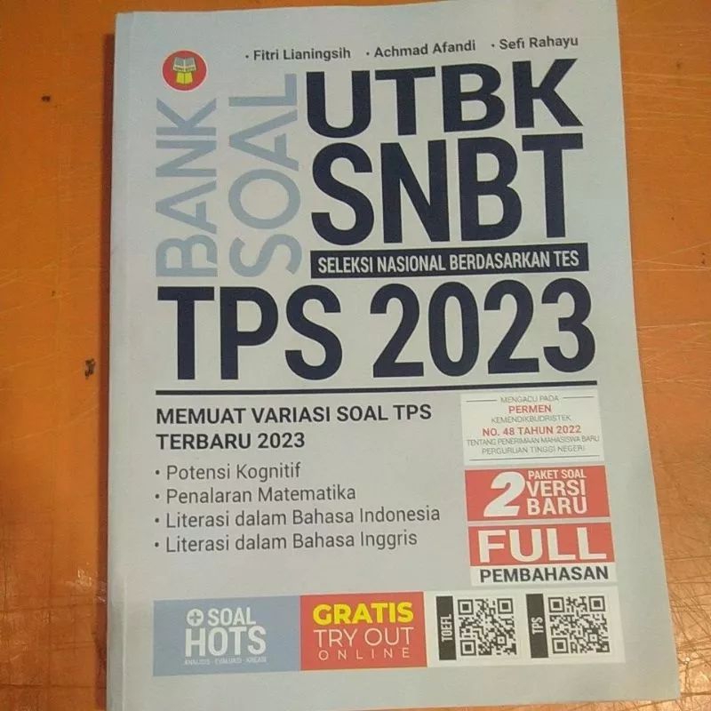 BUKU BANK SOAL UTBK SNBT TPS 2023