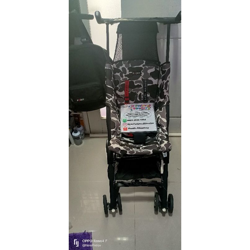 stroller pockit gen 7 bebe apes preloved