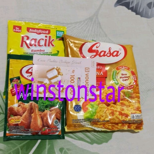 

Paket belanja bumbu