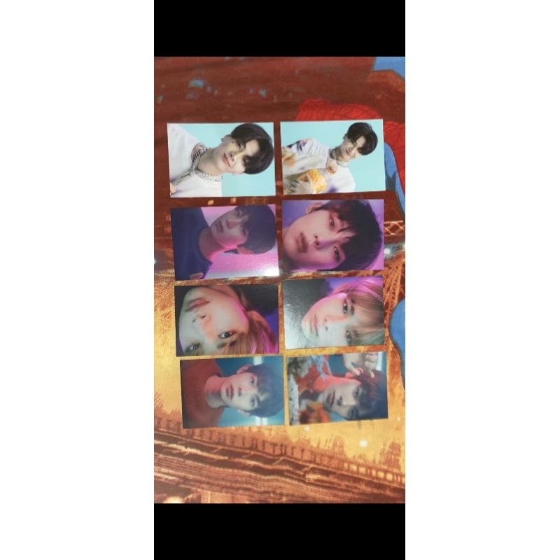 enhypen official merch photocard postcard ggu ggu season greeting 2022 sg22 dimension answer hybe in