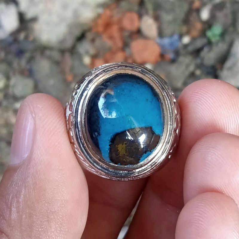 ✅ Natural Bacan Doko Kembang ( Batu Akik asli Ternate - bukan bacan obi fire opal kalimaya pancawarn