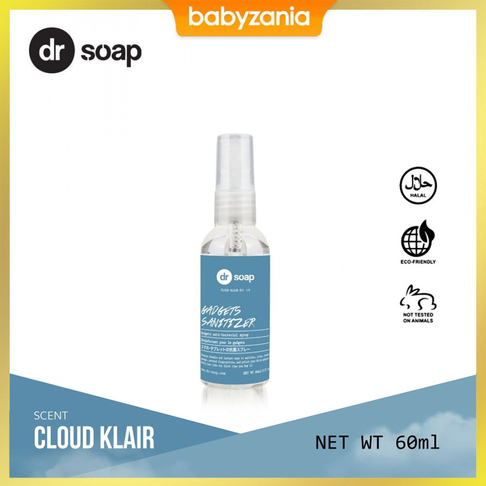 DrSoap Dr Soap Gadget Sterilizer Cairan Pembersih HP 60 ml Cannary Row