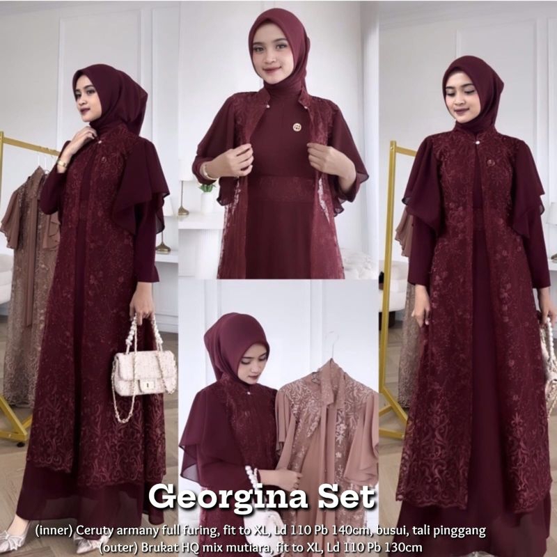 GeorginaSet/Gamiskondangan/Gamispesta/muslimah