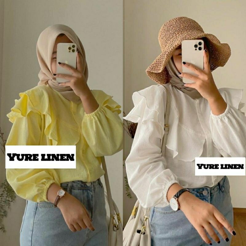 YURE BLOUSE CRINCLE