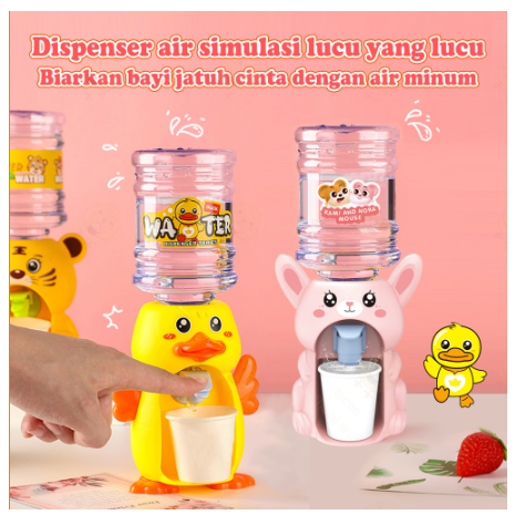 NR Mainan dispenser mini /Mainan galon air minum anak /Water dispenser air minum ukuran mini