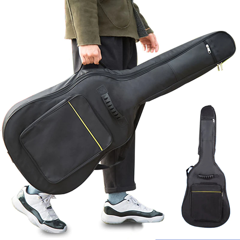 Tas Gitar Oxford Double Strap 40 - 41 Inch - XAZ5 - Black