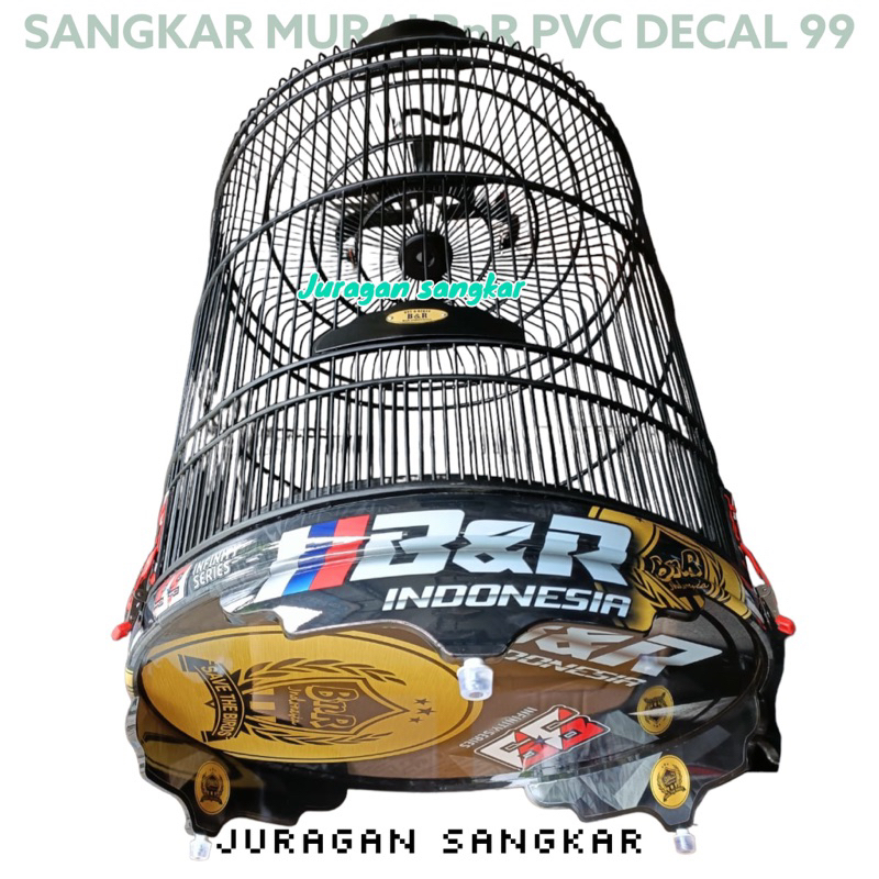 SANGKAR KANDANG MURAI PVC BnR 99 INFINITY SERIES