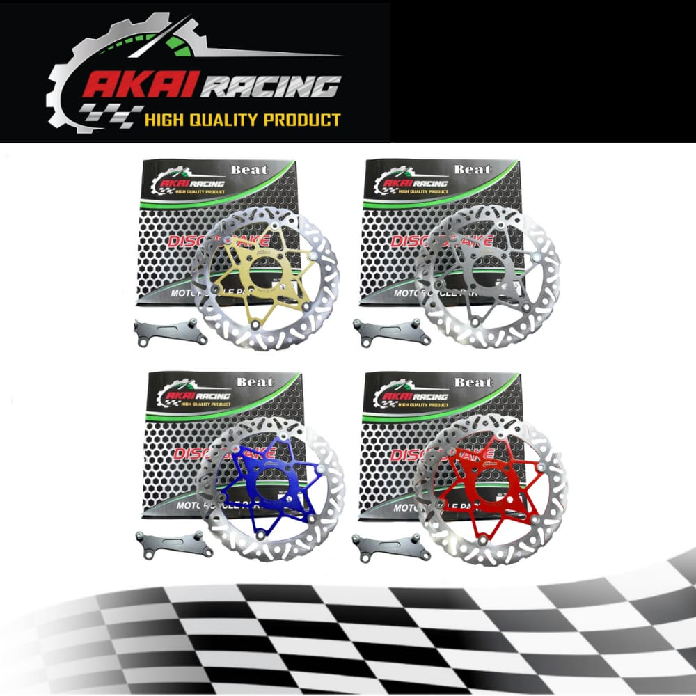 Piringan Cakram Depan Beat,Vario,Scoopy,Spacy,Genio Variasi Akai Racing Piringan Lebar Model Psm