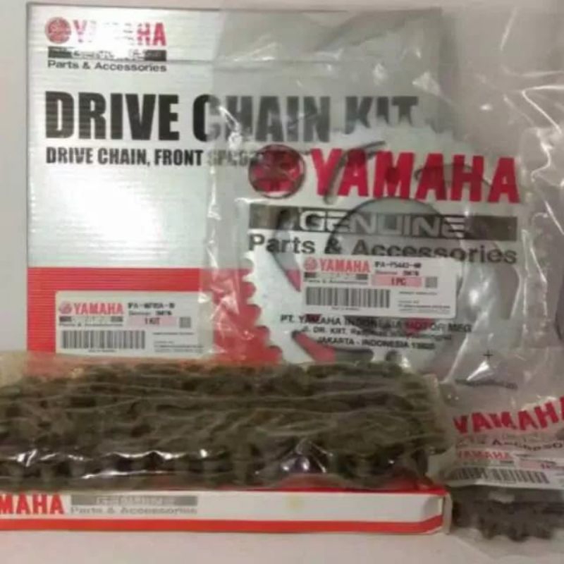 Gear set yamaha vixion new 2013 2014 1PA