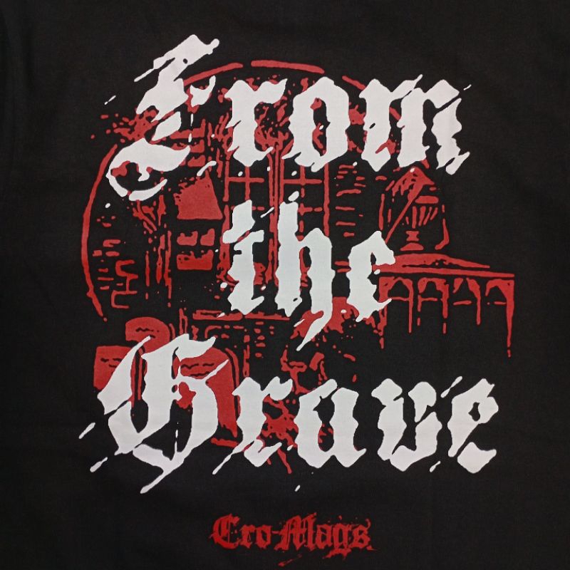 Tshirt CRO-MAGS &quot;FROM THE GRAVE&quot; Official Merchandise