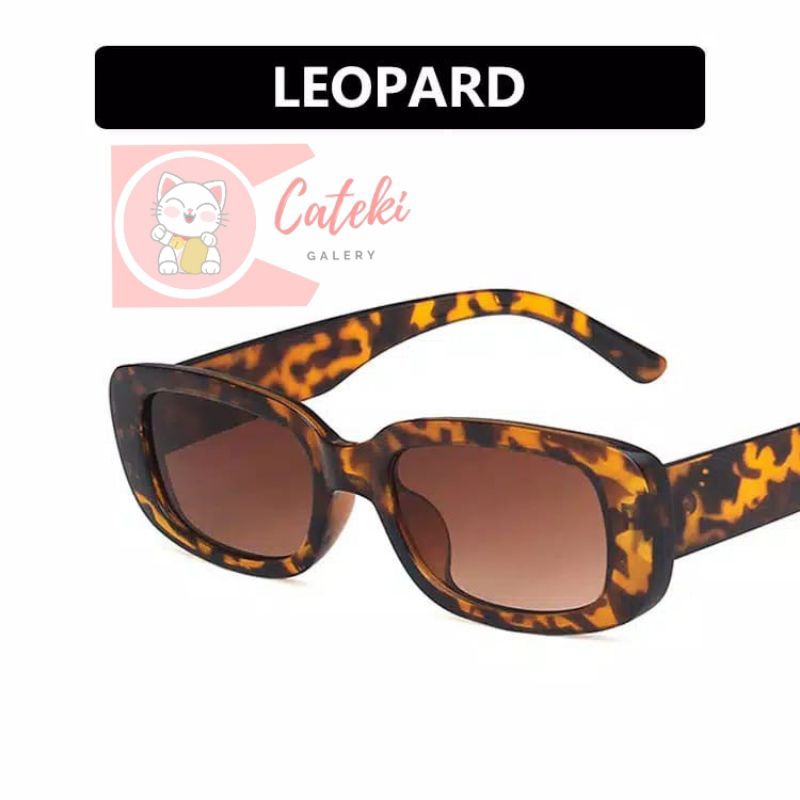 [CTK] PROMO Aksesoris Kacamata Fashion Pria/Wanita Sunglasses Korean INS Fashion SUNGLASSES TRENDY ANTI UV RADIATION / KACAMATA FRAME PERSEGI RETRO VINTAGE RINGAN