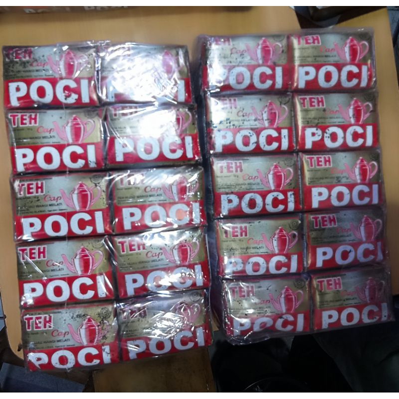 

1 bal teh cap poci gold premium isi 100 x 10 gram original