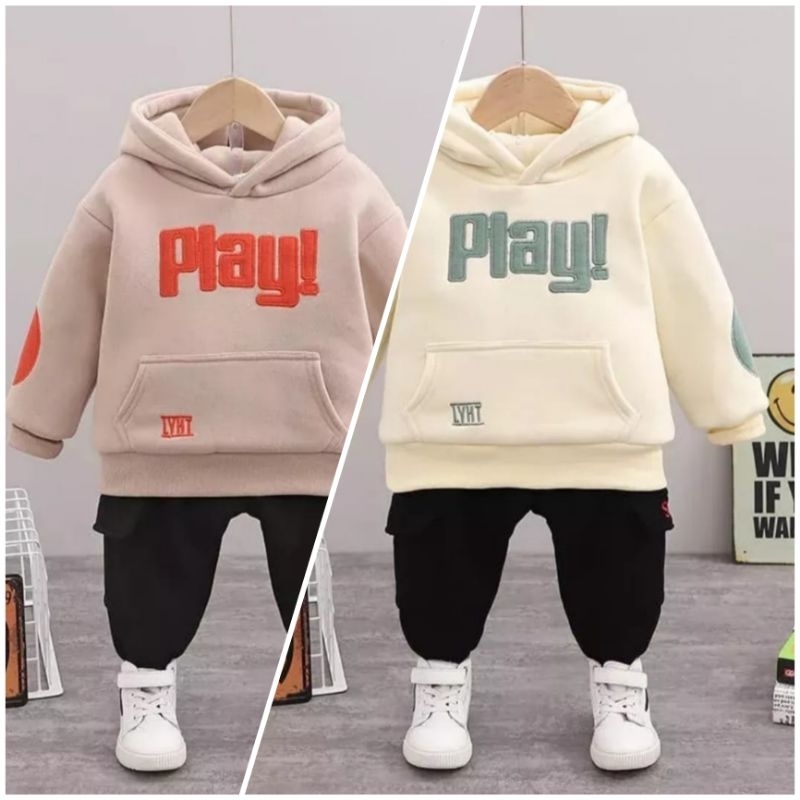 Baju Setelan Anak Terbaru // Setelan Treaning Anak PLAY 1 - 8 Tahun Terlaris