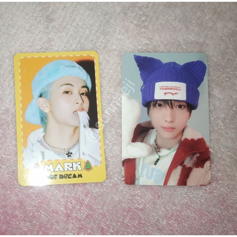 [official] photocard tc trading card candy a ver mark jisung