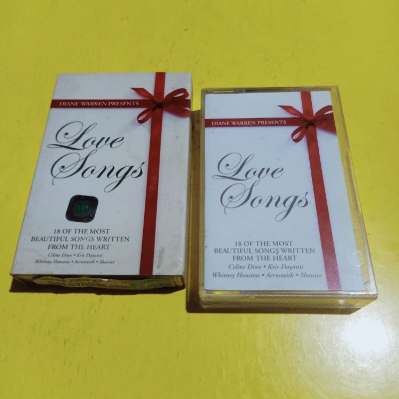 Kaset LOVE SONGS Diane Warren Presents