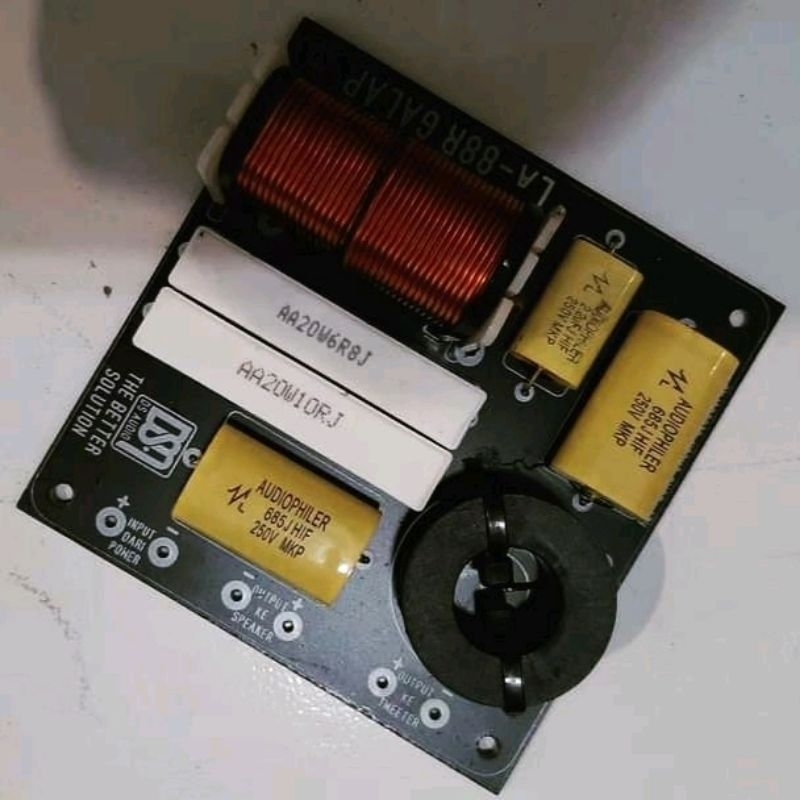 Crossover Pasif 2 Way LA88R For Array atau Point Source Speaker