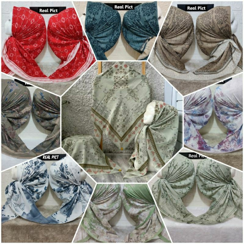 KERUDUNG SEGIEMPAT / KERUDUNG / KERUDUNG MOTIP / HIJAB SEGIEMPAT / HIJAB MOTIP / HIJAB / JILBAB