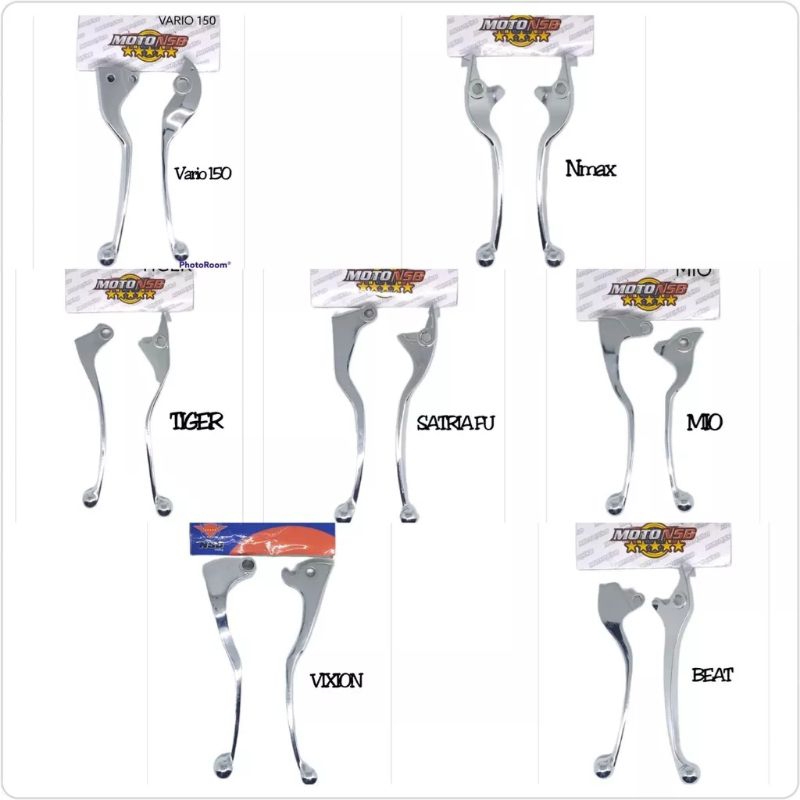 Handle Rem Motor Chrome Tuas Rem Motor