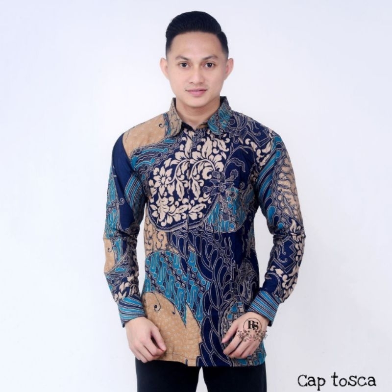 Batik kemejan pria lengan panjang batikpekalongan batiknusantara batiksolo batikseragam batikkantor