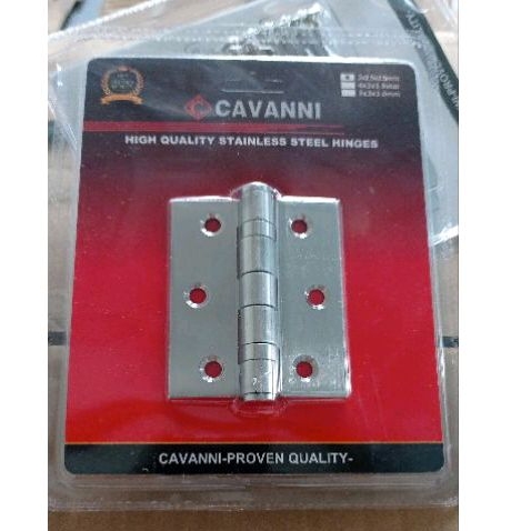 Engsel Cavanni 3 inch Stainless / Engsel Jendela Stainless / Engsel Stainless 3 inch / Engsel Jendela 3&quot; SUS304