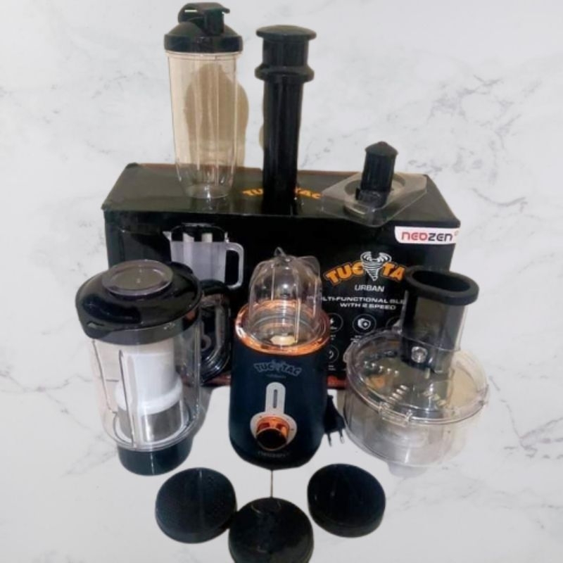 Blender Tuc Tac 15 in 1 Blender Multifungsi Tuc Tac Glass Pro Tuc Tac Urban Blender Bergaransi