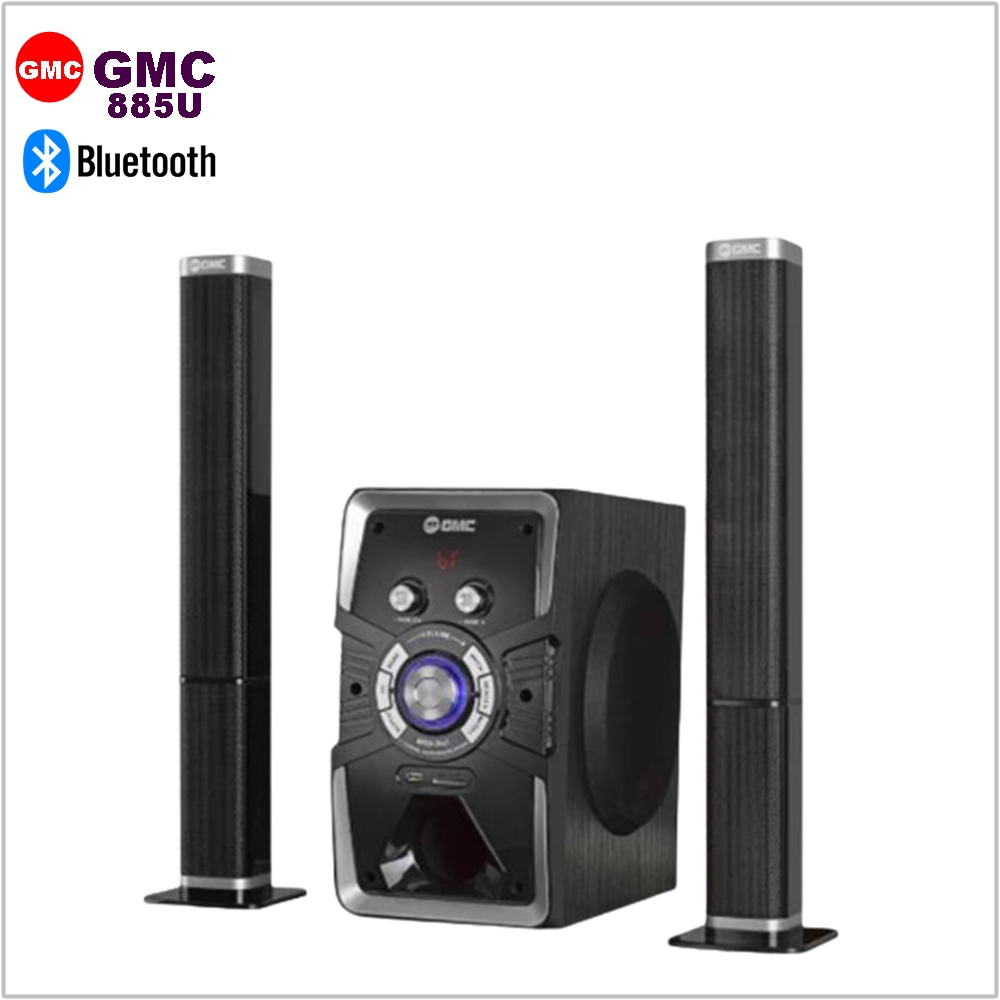 SPEAKER AKTIF GMC 885U BLUETOOTH 2 IN 1 SPEKER PANJANG SOUNDBARR