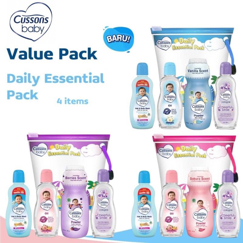 Cussons Baby Mini Bag Hampers Bayi Ukuran Kecil Travel Pack