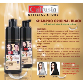 Cultusia Original Black Wood Brown Shampoo 160ml