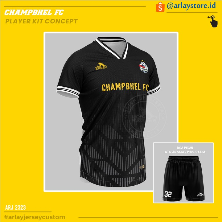 JERSEY FUTSAL ARLAY KEREN - BAJU SEPAKBOLA BADMINTON PRINTING CUSTOM GRATIS LOGO NAMA NO PUNGGUNG #1
