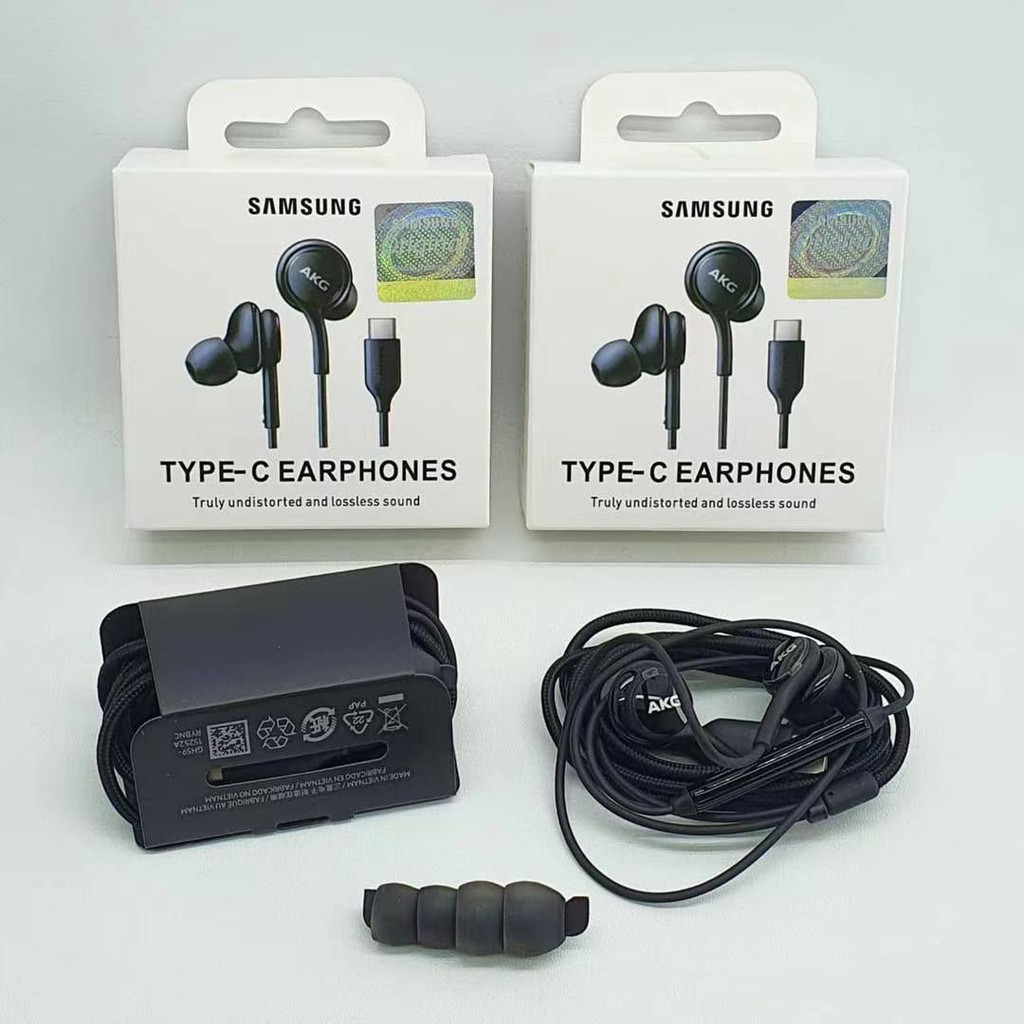 Headset AKG Samsung Type C Samsung Note 20 Note 20 Ultra S21 S20 Handsfree AKG