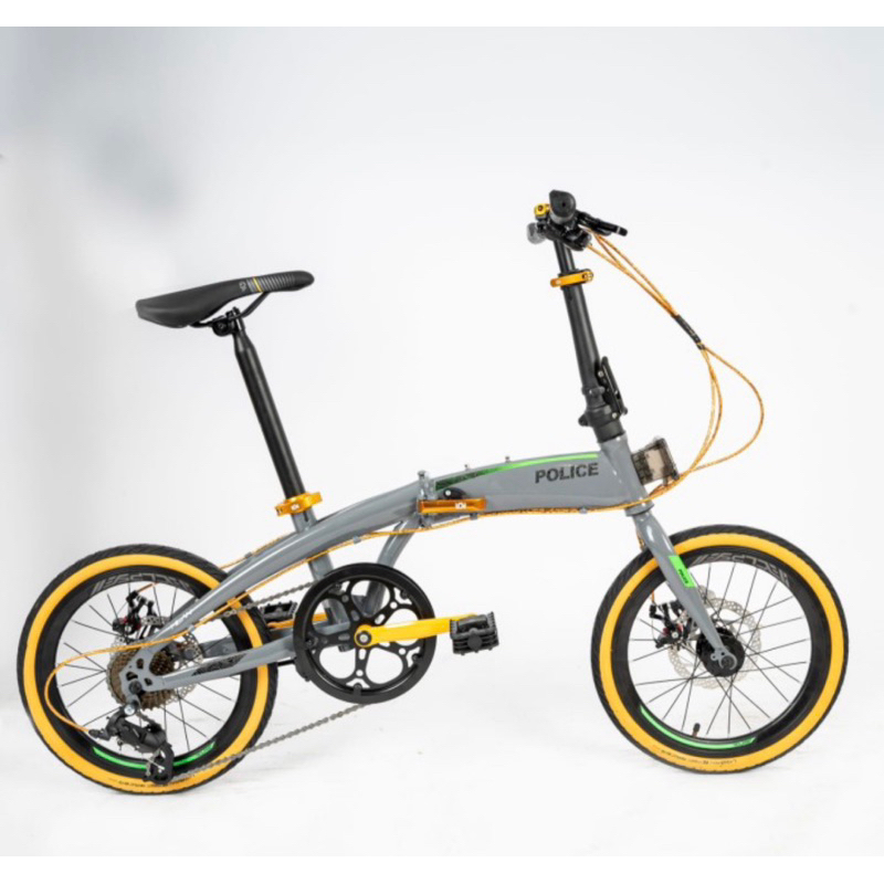 sepeda lipat police Milan 16 fullbike