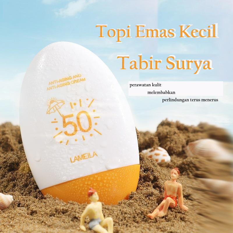 SPF50+++ Sunscreen Tabir Surya Krim perlindungan kecantikan kulit, pengontrol minyak, pelembab tahan air, perlindungan anti-keringat, siswa anti-ultraviolet, pria dan wanita