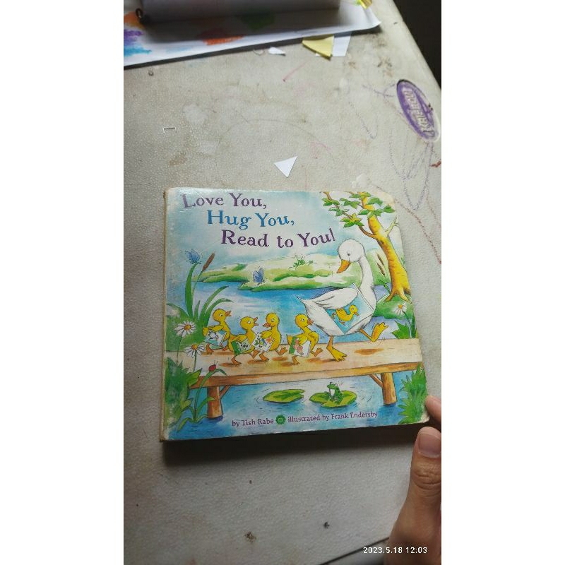 Buku 04 Preloved Import Boardbook Anak Import Love You Hug You Read to You