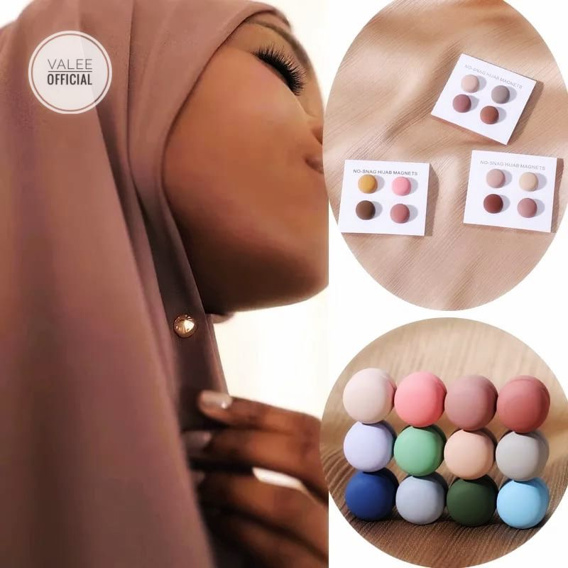 Bros Magnet Hijab  - Bros Magnet Jilbab - Bros Hijab Premium - Bros Hijabers Aksesoris Kerudung - Bros Hijab Kecil - Bros Magnet