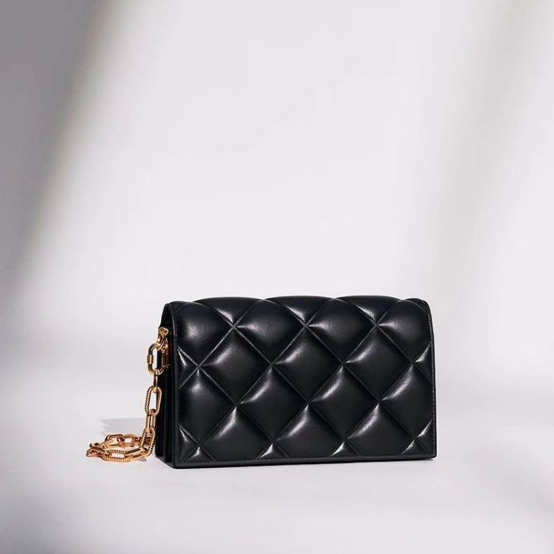 CK Alcott Scarf Handle Quilted Clutch