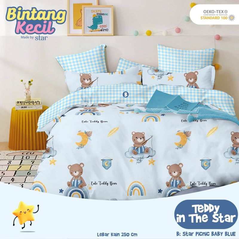 Sprei Anti Geser Katun Premium Kualitas No 1 Shopee Motif  FLAMINGO ANGSA ANAK Ukuran 120 160 180x200