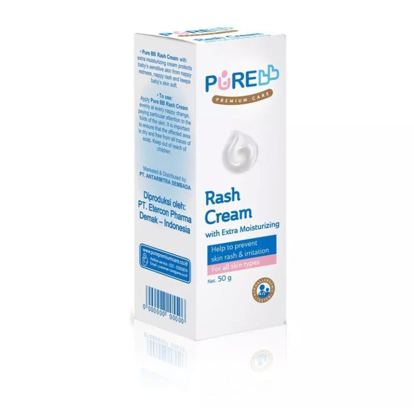 Pure Baby Rash Cream 50gr /CREAM BAYI/ CARE CREAM