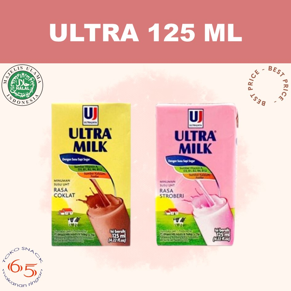 

ultra 125 ml. Susu uht. DUS